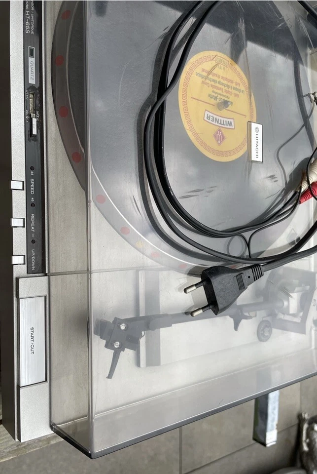 Hitachi HT-65S Hochwertiger Plattenspieler Photo Sensor - Guter Zustand - Bild 2 von 4