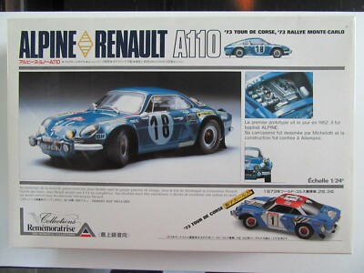Union Model plastic 1/24 Renault Alpine A110 Rally # 18 or # 1