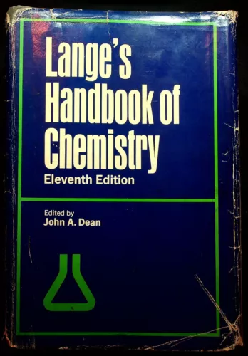 LANGE'S HANDBOOK OF CHEMISTRY 11TH ED 1973 JOHN A. DEAN - HARDCOVER