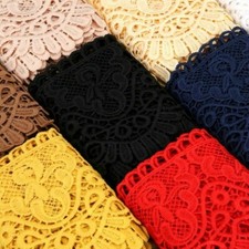10.5CM Hollow Lace Ribbon Trim Fabric DIY Crafts Garment Sewing diy By Metre