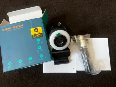 VITADE 960 Stream Webcam - Streaming Kamera Dual Mikrofon schneller Autofokus mit Stativ 
