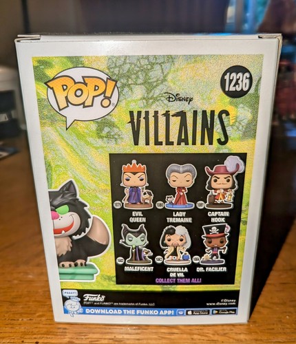 Funko POP! Disney Villains LUCIFER #1236 D23 Expo EXCLUSIVE! Vinyl Figure - Picture 5 of 7