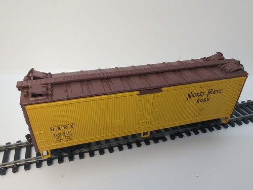 ATHEARN HO GAUGE WAGON KIT BUILT BOXED 5222 40' REEFER WOOD NICKEL PLATE ROAD - Picture 3 of 5