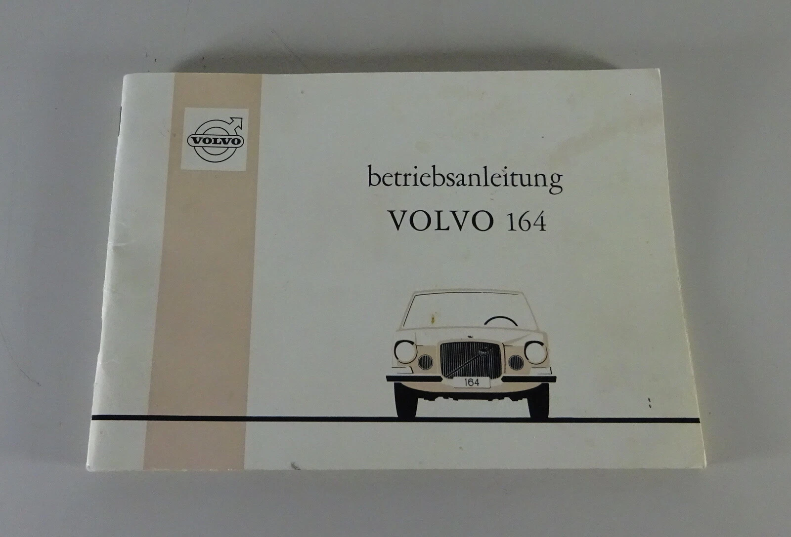 Operating Manual / Handbook Volvo 164 Version 09/1968