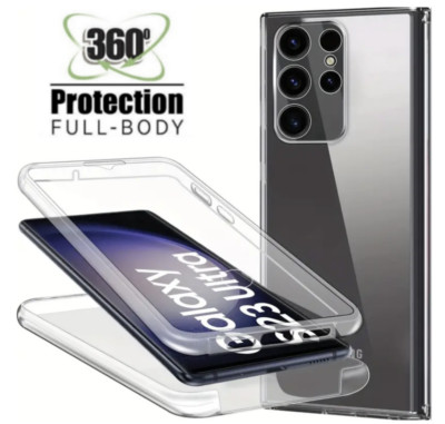 Hülle für Samsung Galaxy S23 S22 S20 S24 Ultra Stoßfest Gorilla Klar COVER