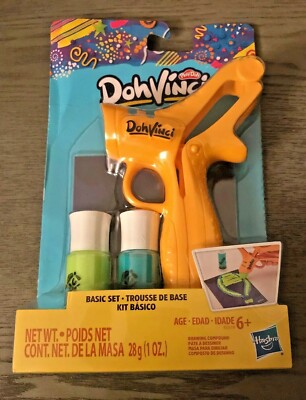 Hasbro DohVinci Basic Set by Play-Doh Brand Drawing Tool & 2 Compound Tubes