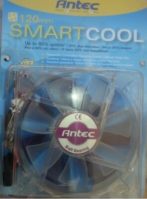 (Pack of 10) Antec 120mm Smart cool Thermally Con Variable Speed Case Fan