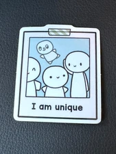 Affirmation  - Unique Sticker - CoffeeMonsterz Co the coffeemonsterzco TCMC