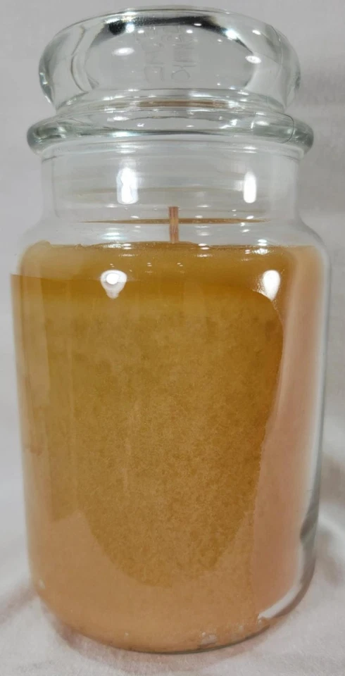Yankee Candle PUMPKIN MAPLE CREME CARAMEL Large Jar 22 Oz Housewarmer New Wax - Image 2 of 4