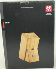 ZWILLING J.A.HENCKLES "TWIN" 7 KNIFE BLOCK NEW IN BOX!