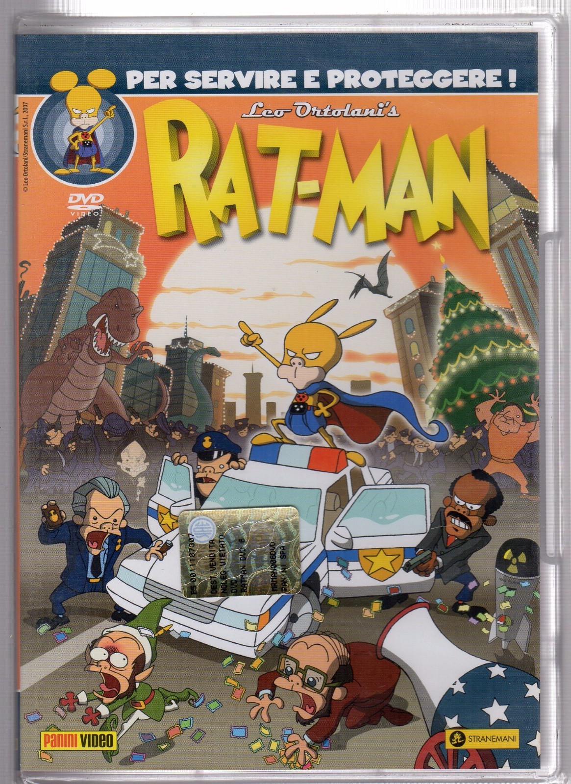 dvd New RAT-MAN PER SERVIRE E PROTEGGERE! Numero 5 Ep. 1-6 Leo ORTOANI