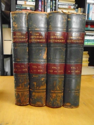 John Ogilvie The Imperial Dictionary Of The English Language Full Set 1899