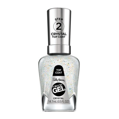 3616303914714 Miracle Gel Top Coat lakier nawierzchniowy 105 Crystal 14.7ml Sall