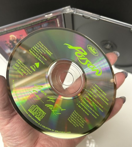 Poison – Open Up And Say ...Ahh! CD (1988) Capitol Records - Picture 8 of 8