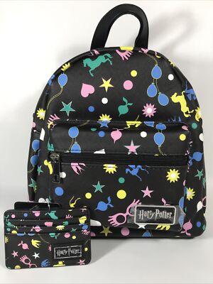 Bioworld Harry Potter Luna Lovegood Icons Mini Backpack Wizarding World Quibbler Bioworld Harry Potter - Luna Lovegood Icons Mini Backpack  main image 3