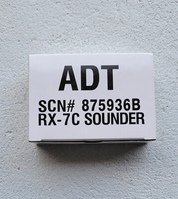  セントイライアス テレマーク Honeywell ADT Scn# 875936B RX-7C Indoor Sounder Siren New Open Box