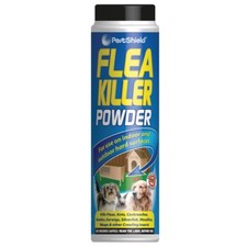 FLEA POWDER KILLER TREATMENT FOR CARPETS HOMES DOG FURNITURE ANIMALS 200G