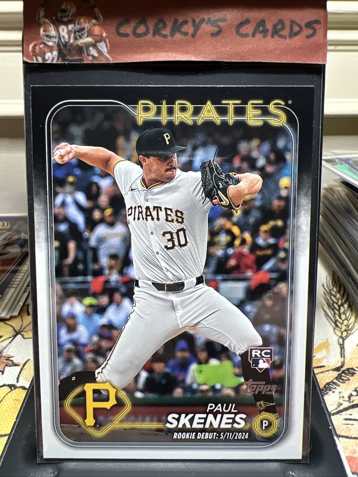 2024 Topps Update Series - Rookie Debut #US288 Paul Skenes (RC) Pittsburgh