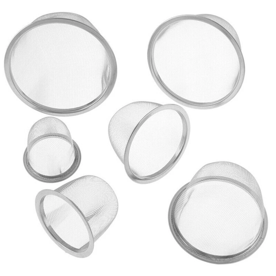 Stainless Steel Mesh Tea Infuser Strainer Teapot Tea Leaf Spice Filter Reusable - Image 3 of 4