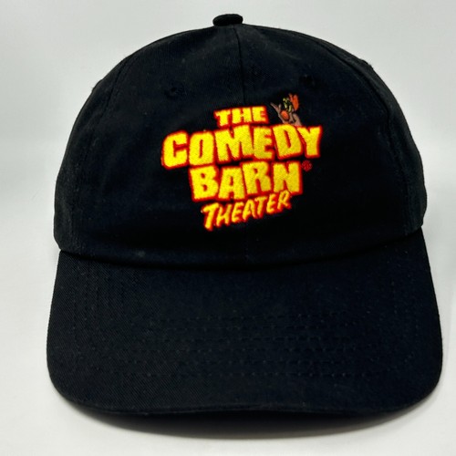 The Comedy Barn Theater Hat Baseball Cap Black Pigeon Forge Tennessee Strapback