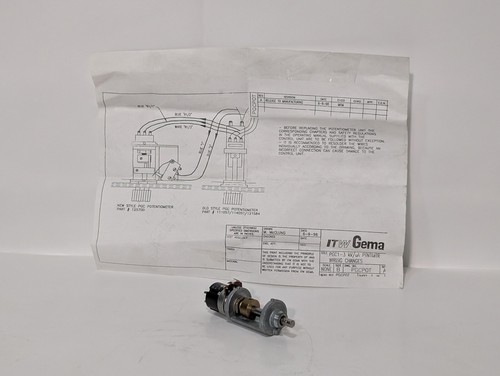 ITW Gema Potentiometer Unit for Electrostatic Powder Coating Spray Equipment - Picture 4 of 11