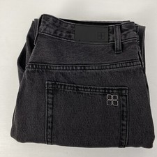 Insight Womens Callee Grey High Rise Classic Mom Jeans Size 30 Excellent JN27