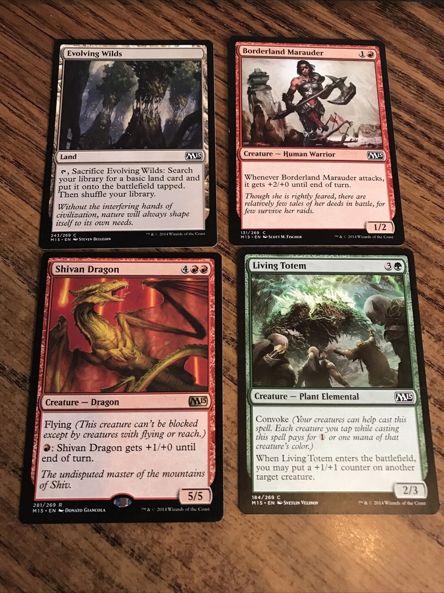 MTG - Magic the Gathering - M15 - Lot of 16 random cards (set #5