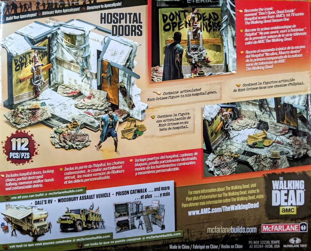 McFarlane - The Walking Dead Hospital Doors Building Set