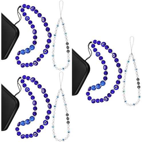 3 PCS Lanyard Perlen Fräulein Handy-Charme-Gurt Telefonschmuck Zum Aufhängen - 第 2/12 張圖片