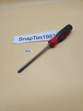 Snap-On #3 Phillips Red/Blue Hard Handle Screwdriver Magnetic Tip SHDP631R