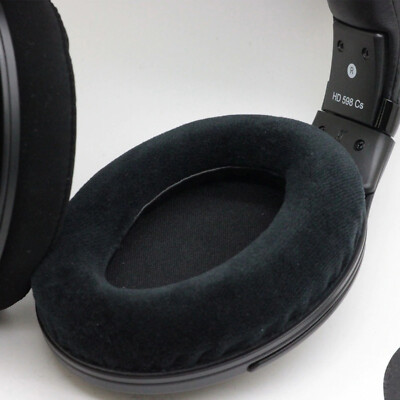 Replacement Velour Ear Pads For Sennheiser HD559, HD560S, HD569, HD598, HD599 Headphones