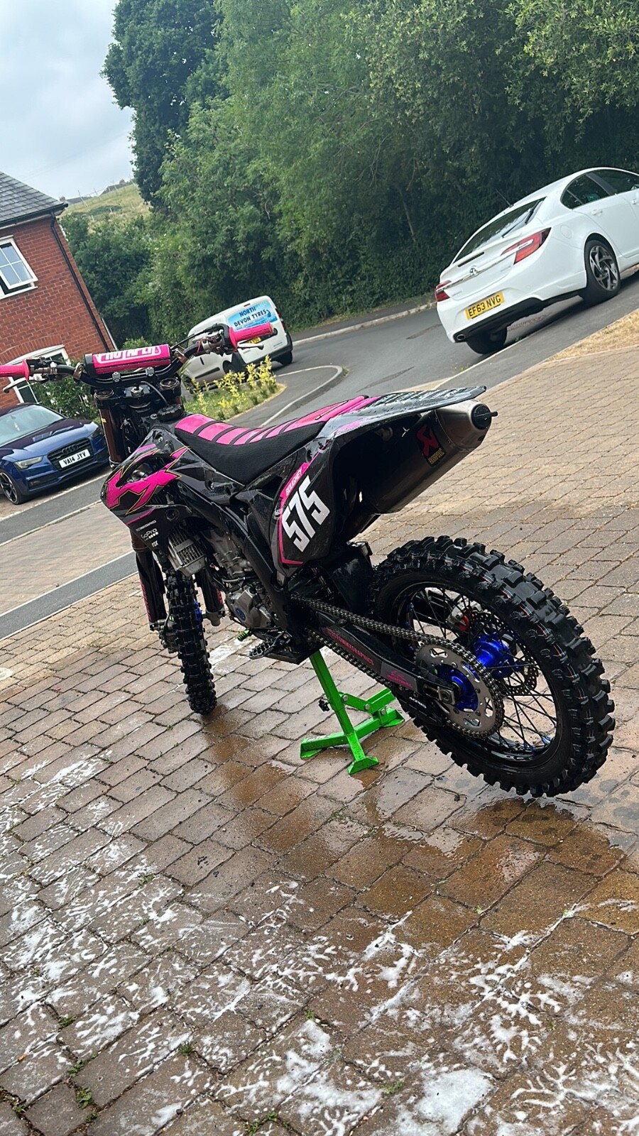 Kawasaki kxf 450 motocross bike ( ROAD LEGAL ) eBay