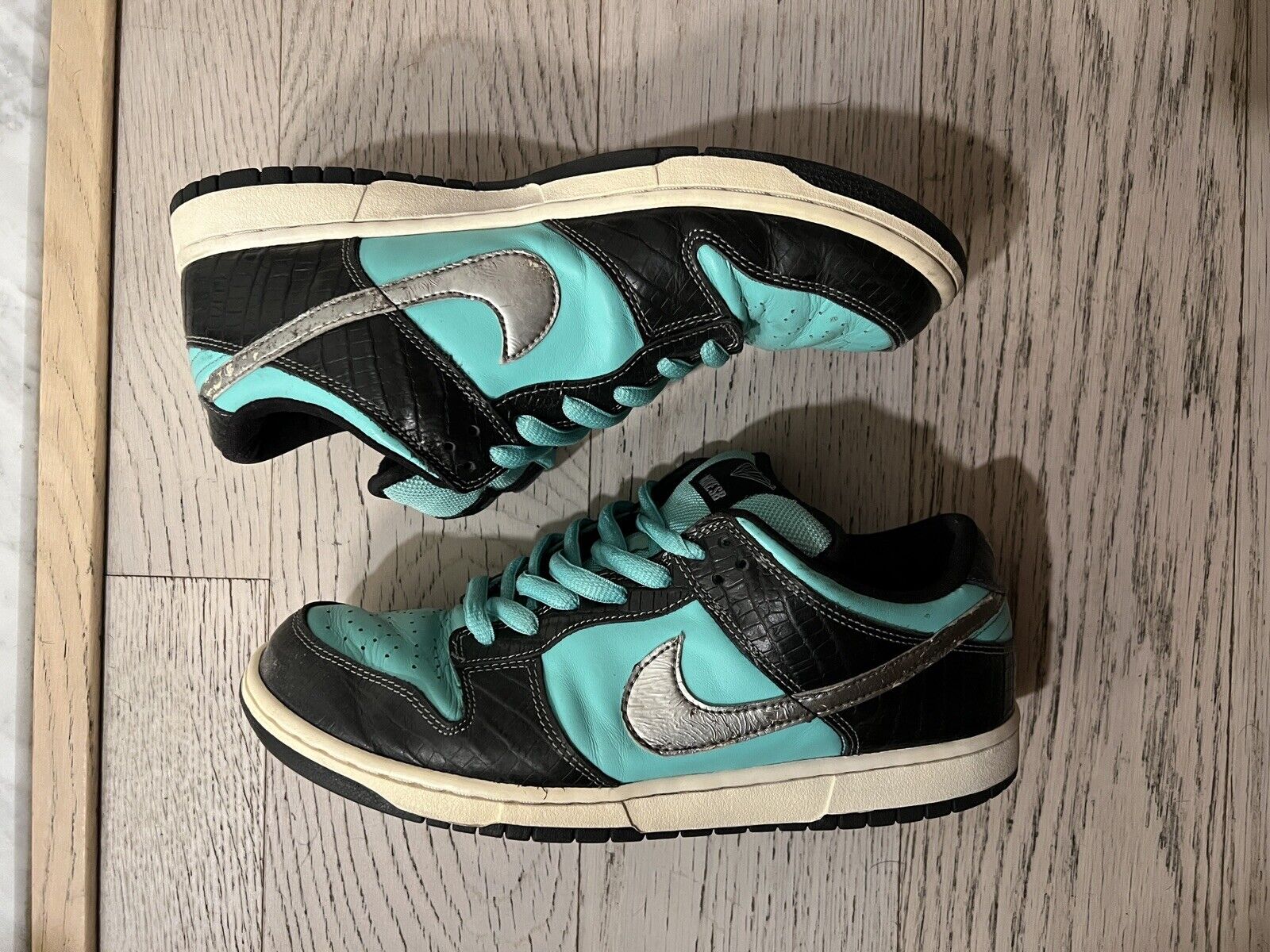 Size 11.5 - Nike SB Dunk Low Pro x Diamond Supply Co. Tiffany 2005 eBay