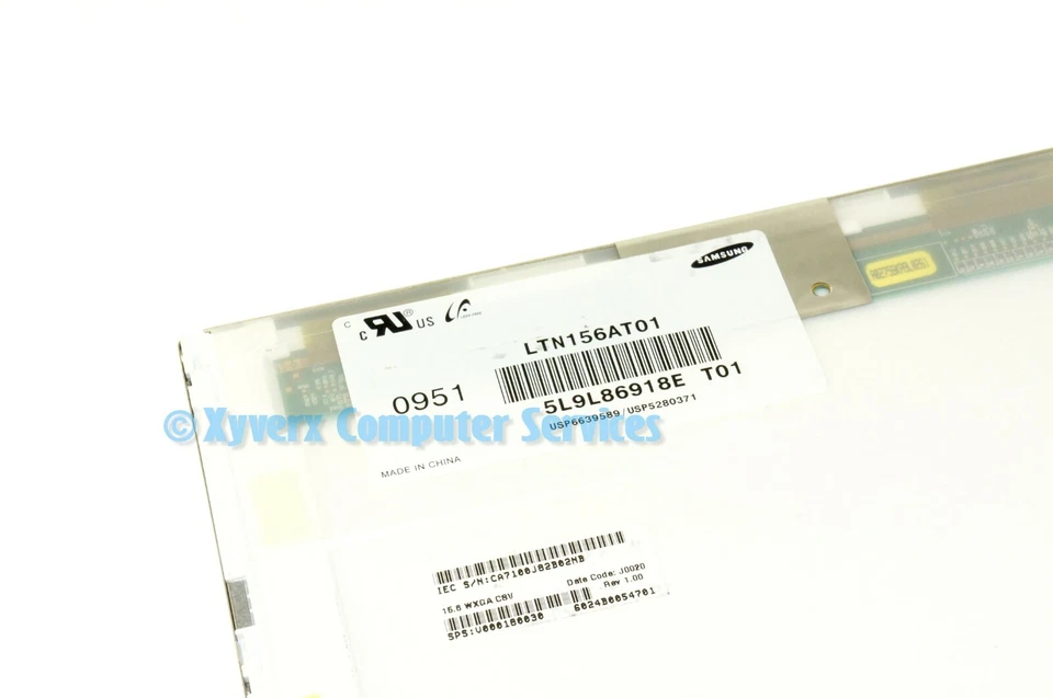 V000180030 LTN156AT01 OEM TOSHIBA LCD 16 LÁMPARA SATÉLITE L505D-S5983 (B) (AB86) Foto 3 de 3