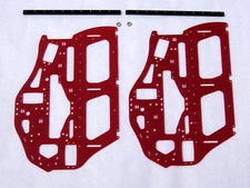 XTREME HELI ALIGN T-REX 700 E RED G-10 FRAME SET LIPO 3D FLYBAR FLYBARLESS