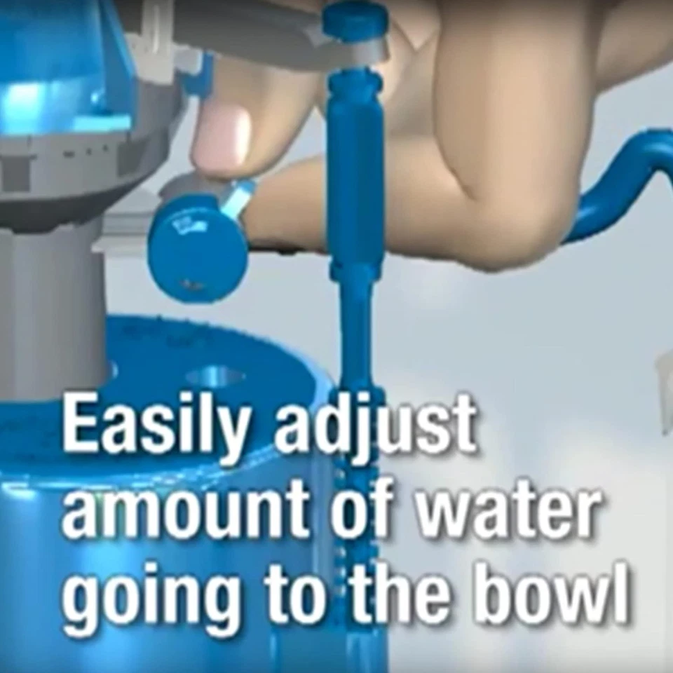 Danco HYR460 HydroRight Water-Saving Toilet Tank Repair Kit with Dual Flush Valv - Image 4 of 4