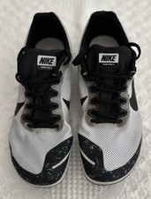Nike Mens Zoom Rival D Track  Field White Spike Shoes Size 6.5 w/ Spikes  Tool