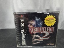 Resident Evil 2 PS1 PlayStation 1 1998 Capcom 2-Disc Set SLUS-00421 No Manual 