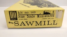 FSM Fine Scale Miniatures #140 Sawmill Craftsman Kit HO 1/87