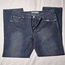 Level One Jeans Size W38 L32 Mens 1988 Straight Medium Wash Blue Denim Relaxed