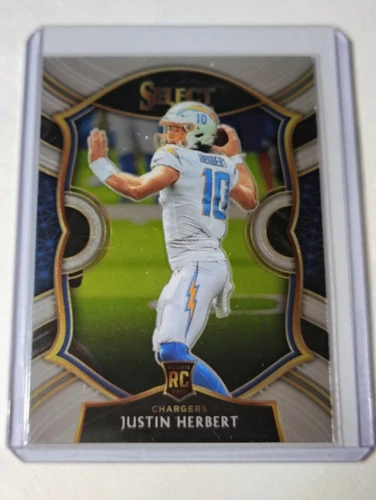 2020 Select Justin Herbert RC Rookie Concourse #44 Chargers