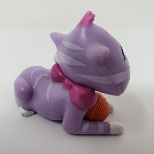 Disney Puppy Dog Pals Hissy Purple Cat Yarn Ball Toy Figure Some Play Wear - Picture 5 of 13