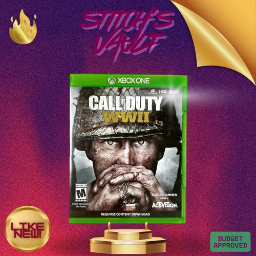 Call of Duty: WWII (Xbox One) (CiB) (PRISTINE DISC!) (FAST SHIPPING!)