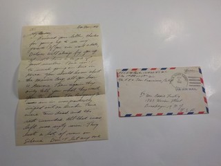 Korean War Letter 1952 Practically Wiped Out Dead Wounded 1st Marine Division
