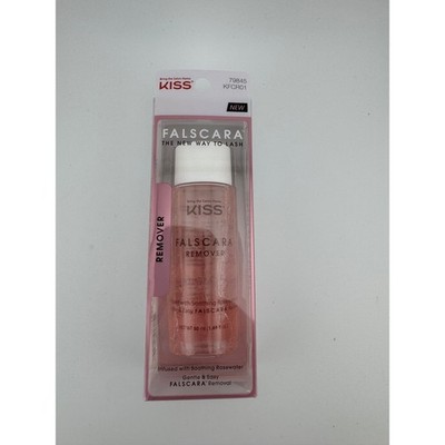 KISS Falscara Eyelash Adhesive Remover Rosewater Infused 50ml KFCR01 NEW