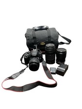 Canon Rebel T5 EOS Camera Bundle 18-55 mm, 35-70mm  75-300mm Lenses