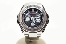 Casio G-Shock G-STEEL GST-W310-1AJF Solar Radio Silver Metal Band Used From Japa