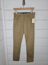 NWT Lucky Brand Boys size 14 tan/light brown authentic skinny pants