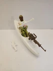 Vintage 1989 GI Joe Stalker v2 w/ Raft Canoe Accessories Weapon Lot Hasbro