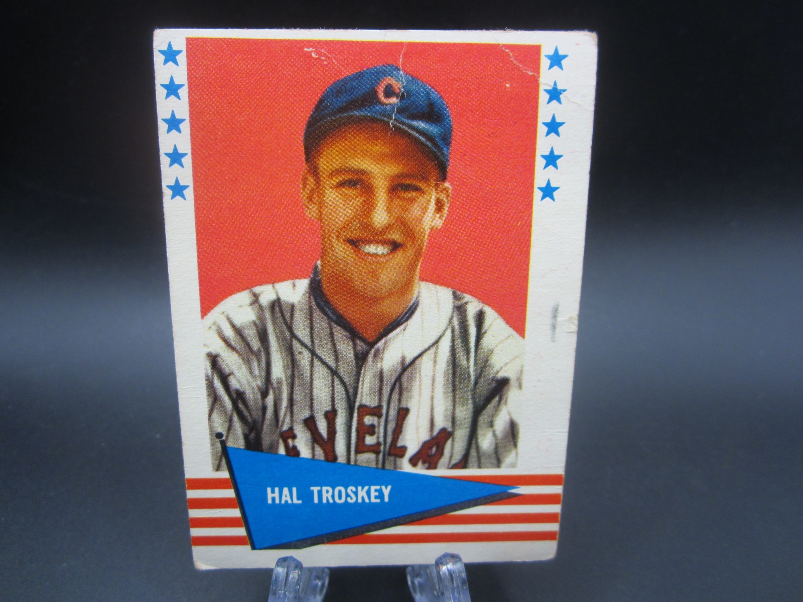 Hal Troskey #145 Baseball Cards 1961 Fleer trading card — raw and PSA graded price guide